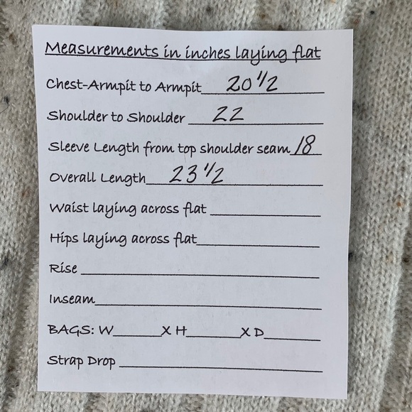 Madewell ivory speckled knit sweater with button front size XS - Picture 10 of 10